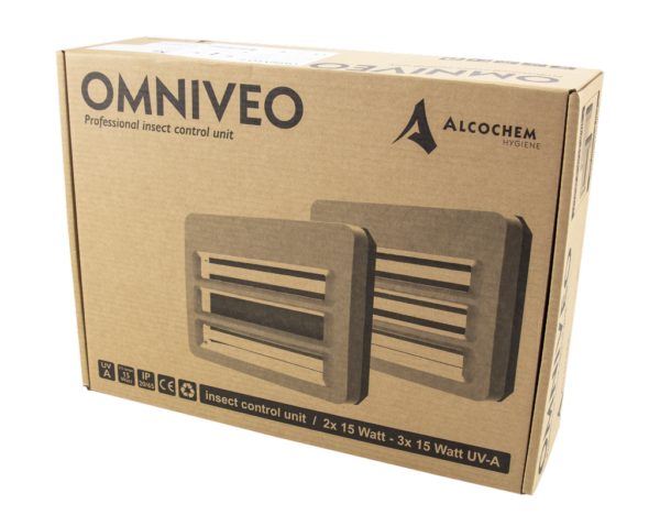Insect trap OMNIVEO 2 - 100 m² wall-mounted Glueboard multi-purpose - Image 2