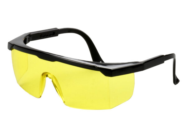 UV safety glasses yellow POWERLIGHT protect your eyes against UV-A