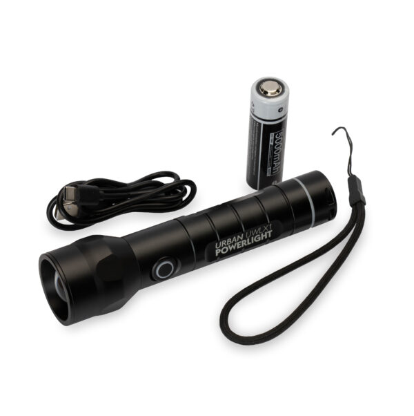 URBAN POWERLIGHT X1 LED flashlight 1300lm Ultra Focus USB-C - Image 5