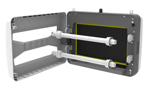 I-trap 125 LED - 125m² Zuinig Plafond/vlag montage Kleefplaat - Afbeelding 5